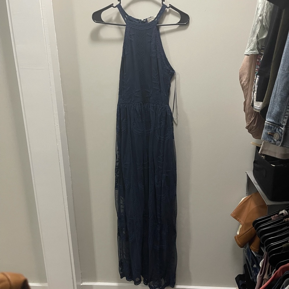 Alter’d State Navy Lace Dress